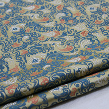 CF556 100*73cm Chinese Style Brocade Fabrics Florals Jacquard Satin Fabrics For Cheongsam Women's Coat Fabrics For Sewing 2024 - buy cheap