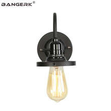 American Industrial Vintage Iron Wall Lamp Loft Band Switch LED Edison Sconce Wall Lights Home Decor Indoor Lighting Fixtures 2024 - buy cheap