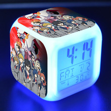 DARLING in the FRANXX Cartoon Figure LED Colorful Touch Light Alarm Clock Zero Two Anime Figuras Toys for Children 2024 - buy cheap