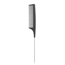 Abody Pintail Combs for Salon Plastic Hair Cutting Styling Stainless Steel Handle Hairbrush Hairdressing Barber Combs 2024 - buy cheap