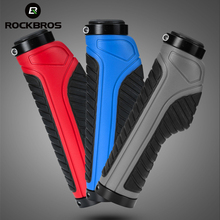 ROCKBROS Cycling MTB Mountain Bike Anti Slip Double Lock Rubber Handlebar Grips Bar Tapes Soft Bicycle Strap Accessories 2024 - buy cheap