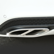Filtro de aire de acero inoxidable para coche, cubierta de 2 A 4 accesorios para Mercedes Benz GLC A B C E clase W205 Coupe W213 W176 W246 2024 - compra barato