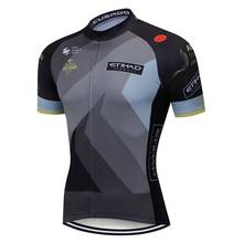 2021 NEW Top Quality Black Cycling Jersey Pro Team Short sleeve bicycle MTB Bike clothes Italy fabric Maillot Ropa Ciclismo 2024 - buy cheap