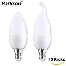 10pcs/lot LED Candle Bulb E14 Lampada LED Lamp low-Carbon life SMD2835 AC220-240V Warm White/White Bombillas Led Bulb chandelier 2024 - buy cheap