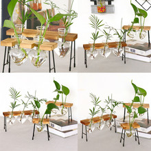 1 conjunto de vaso de vidro casa jardim recipiente hidropônico mesa mesa mesa vidro transparente bulbo vaso flor decoração para casa 2020 64 p 2024 - compre barato