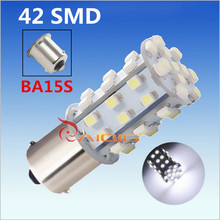 1156 BA15S 42 SMD White LED Bulb Lamp p21w R5W led car bulbs Turn Signal Reverse Lights Car Light Source parking 12V 2024 - buy cheap