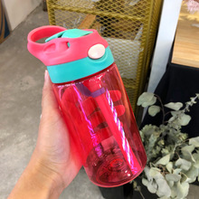 480ML Sports Water Bottle kids water bottles Straw Water Bottles BPA Free No Phthalate tritan Copolyester juice Lemon Bottle 2024 - buy cheap