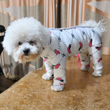 Winter Pet Clothes Dog Printed Jumpsuits For Small Dog Warm Coat Soft Velvet Dog Pajamas Puppy Hoodie Chihuahua Poodle 2024 - buy cheap