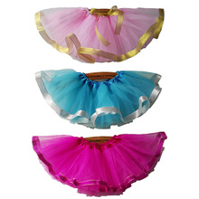 0-8Y Verão Saias tutu Crianças Meninas Roupas Boutique Ball Vestido Da Princesa Do Bebê Meninas Roupas de Dança Ballet saia de tule Criança A329 2024 - compre barato