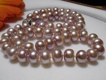Newest CHEAP SALE FREE SHIPPING 100% Genuine Freshwater 9-10mm Big Size Pearl Necklace Fashion Accessory Nice Bridal Jewelry 2024 - buy cheap
