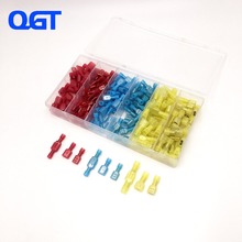 180 Pcs Fully Insulated Male/Female Spade Wire Crimp Quick Disconnects Wire Terminals Connector Set (Yellow, Red Blue) 2024 - buy cheap
