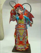 Boneca elaborada broidir, estilo antigo chinês estatueta boneca china estátua menina no.2 2024 - compre barato