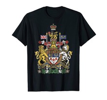 Canada Coat Of Arms T-Shirt Tee Tees T Shirt Tshirt 2019 New Arrive Mens T-Shirt Casual Man Tees Funny T Shirts 2024 - buy cheap