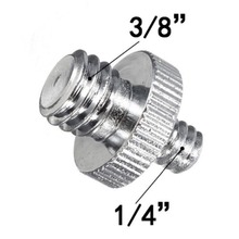 1pcs Camera Accessories 1/4" Male to 3/8" Male Threaded Metal Screw Adapter For Camera Tripod Stand DSLR SLR Accessories 2024 - buy cheap