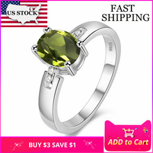 US STOCK 10% Off Silver Women's Jewelry Vintage Rings for Women Cute Ring with Stones Birthday Gifts Sale Female Jewellery Y3368 2024 - buy cheap