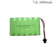 2400mah 7.2v Battery for RC Cars battery NiMH 7.2v AA nimh battery 7.2v for Remote control electric toy tool boats Tank Toys Gun 2024 - buy cheap