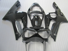 Kits de carenagem injeção para kawasaki ninja, zx, 6r 100%, 2003, zx6r 03, todas as peças de motocicleta preto brilhante, jx34 2024 - compre barato
