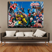 Boku No Hero Academia HD Wallpapers Canvas Posters Prints Wall Art Painting Decorative Picture Artwork Modern Home Decoration 2024 - buy cheap