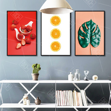 Modern Home Decoration Kitchen Poster Red Pink Strawberry Lemon Fruit Canvas Painting Hd Print Wall Art Picture for Living Room 2024 - buy cheap