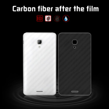 Película de fibra de carbono para cubierta trasera de Huawei Mate 2 Ascend Mate 2 4G, Protector de MT2-L00 de MT2-L02, herramientas de limpieza 2024 - compra barato