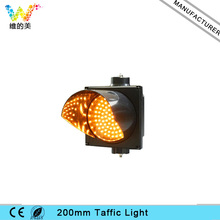 Super Bright 200mm Without Optical Lens Yellow LED Traffic Signal Light 2024 - buy cheap
