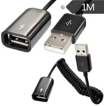 Спиральный адаптер USB A папа-мама LBSC 1 м 3 фута 2024 - купить недорого