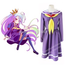 Hot sale Japanese Anime NO GAME NO LIFE cosplay costume dress hallowean cosplay costume for women christmas 2024 - buy cheap