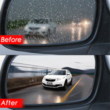 2 Pcs Car Rearview Mirror Protective Film Anti Rain Fog Transparent Membrane Waterproof Motorcycle Window Rainproof Auto Sticker 2024 - buy cheap