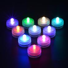 12pcs Christmas Party Decorative Supplies Single Floral Lights LED Waterproof Submersible led Vase Light for Wedding Decoration 2024 - buy cheap