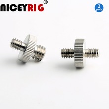 NICEYRIG Camera Screw 1/4" to 3/8" Camera Rig 1/4" to 1/4" Screw Rig DSLR Rig Tripod Screw Alloy Accessory (2 Piece a Pack) 2024 - buy cheap