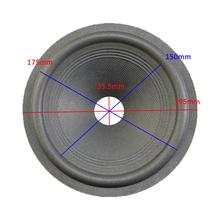 8 inch Loudspeaker Paper Cone (195mm*175mm*150mm*35.5mm) 50mm Height With Foam Edge Speaker Woofer Paper Cone 2024 - buy cheap