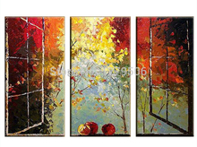 Hand Painted Abstract Oil Paintings On Canvas Hang Picture For Living Room Wall Decor Paintings Scenery Outside the window 2024 - buy cheap
