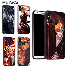 Funda de Ichigo Kurosaki Anime para Xiaomi Redmi Note 10 Pro, 7, 8 Pro, 8T, 9S, Note 9 Pro, Redmi 9, 9T, 9C, 9A, 8A 2024 - compra barato