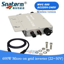600W Inverter 600 Watt AC240V/220 Volt Solar Power Inverter Grid Tie Inverter Pure Sine Wave Inverter WVC600 205-285VAC Wireless 2024 - buy cheap