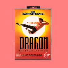 Dragon the bruce lee story 16 Bit MD Game card with Retail Box For Sega Genesis & Mega Drive 2024 - buy cheap