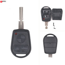 KEYECU Uncut Replacement 3 Button Car Remote Key Shell Case for BMW E31 E32 E34 E36 E38 E39 E46 Z3 HU58 Blade 2024 - buy cheap