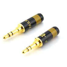 5 pçs de alta qualidade 3.5mm macho plug pailiccs banhado estéreo áudio jack solda 2024 - compre barato