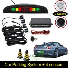Sensor de aparcamiento de coche con asistencia de Radar de marcha atrás, Monitor de aparcamiento de coche, pantalla Digital y alarma de aumento de vídeo 2024 - compra barato