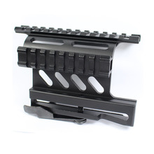 Quick QD-montaje táctico lateral del riel Picatinny Weaver AK Series, separador de doble cara AK, Visor de Rifle, 20mm 2024 - compra barato