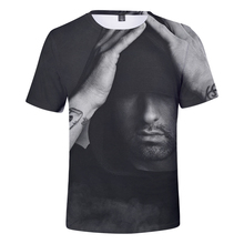 EMINEM T-Shirts Summer Style Short Sleeve Top Crew Neck Mens Tee Shirts Causal 3D Print Cool Popular Rapper T shirt EMINEM 2024 - buy cheap