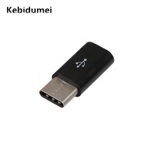 Мини-конвертер Kebidumei с разъемом типа C, USB 3,1, папа-Micro USB, адаптер для Macbook, Nokia N1, OnePlus 2, Letv One Pro Max 2024 - купить недорого