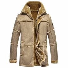 European Style Mens Fur Jacket Winter Velvet Streetwear Plus Size XXL Russian  Warm Mens Fur Coat Military Style Overcoats A049 2024 - buy cheap