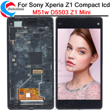 4.3" 1280*720 For SONY Xperia Z1 Compact LCD Display Touch Screen Digitizer Assembly Replacement M51w D5503 For SONY Z1 Mini LCD 2024 - buy cheap