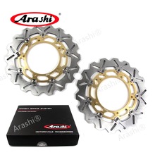 Arashi 1 Pair For YAMAHA MT-09 STREET RALLY ABS 850 2014 2015 2016 CNC Front Brake Discs Floating Brake Rotors MT09 Accessories 2024 - buy cheap