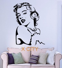Marilyn Monroe Famous POP Star WALL ART STICKER VINYL TRANSFER DECAL WINDOW  DOOR HOME ROOM STENCIL MURAL DECOR 2024 - buy cheap