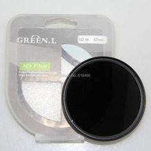 GREEN L  72mm ND16 ND filter  Neutral Density ND 16 Lens Filter for 72 mm Glass Material for canon nikon 2024 - buy cheap