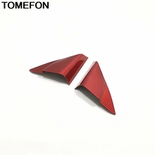 Tomefon-capa triangular interna para porta frontal, acessórios de interior abs, para toyota camry xv70 2017 2018 2019 2024 - compre barato