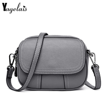 Mini bolso de piel sintética con solapa para mujer, bolso bandolera de compras, cruzado, novedad de 2019 2024 - compra barato