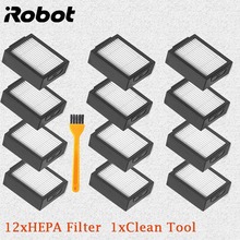 Фильтр НЕРА и боковая щетка для iRobot Roomba i7 E5 E6 I Series E, сменные детали для пылесоса, боковая щетка 2024 - купить недорого