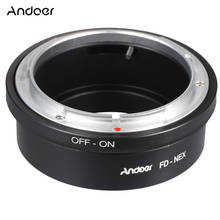 Andoer FD-NEX Adapter Ring Lens Mount for Canon FD Lens to Fit for Sony NEX E Mount Digital Camera Body Lens Adapter Ring 2024 - buy cheap